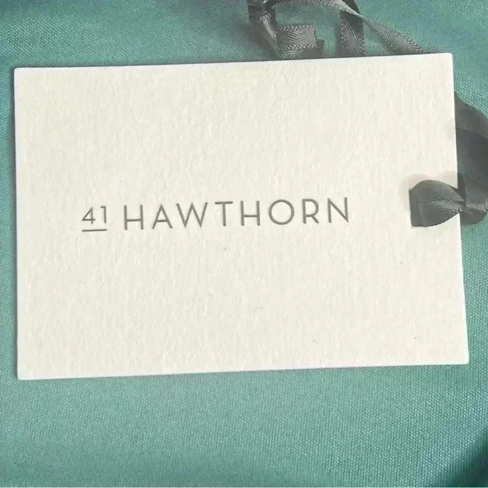 41 Hawthorn Tie Waist Midi Dress in Floral Tropical Green/Peach. X Small. NWT! - Picture 11 of 15